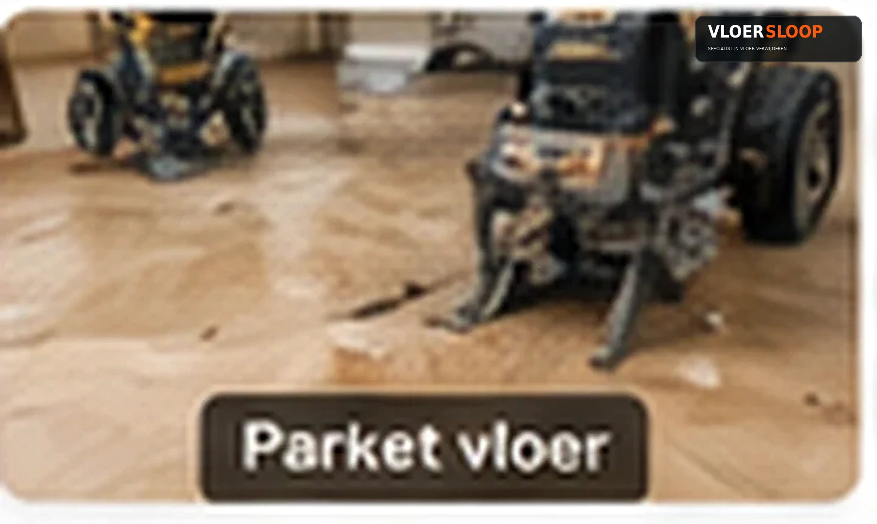 PARKET VLOER VERWIJDEREN